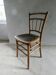 Chaise de bistrot avec assise croco, des années 20