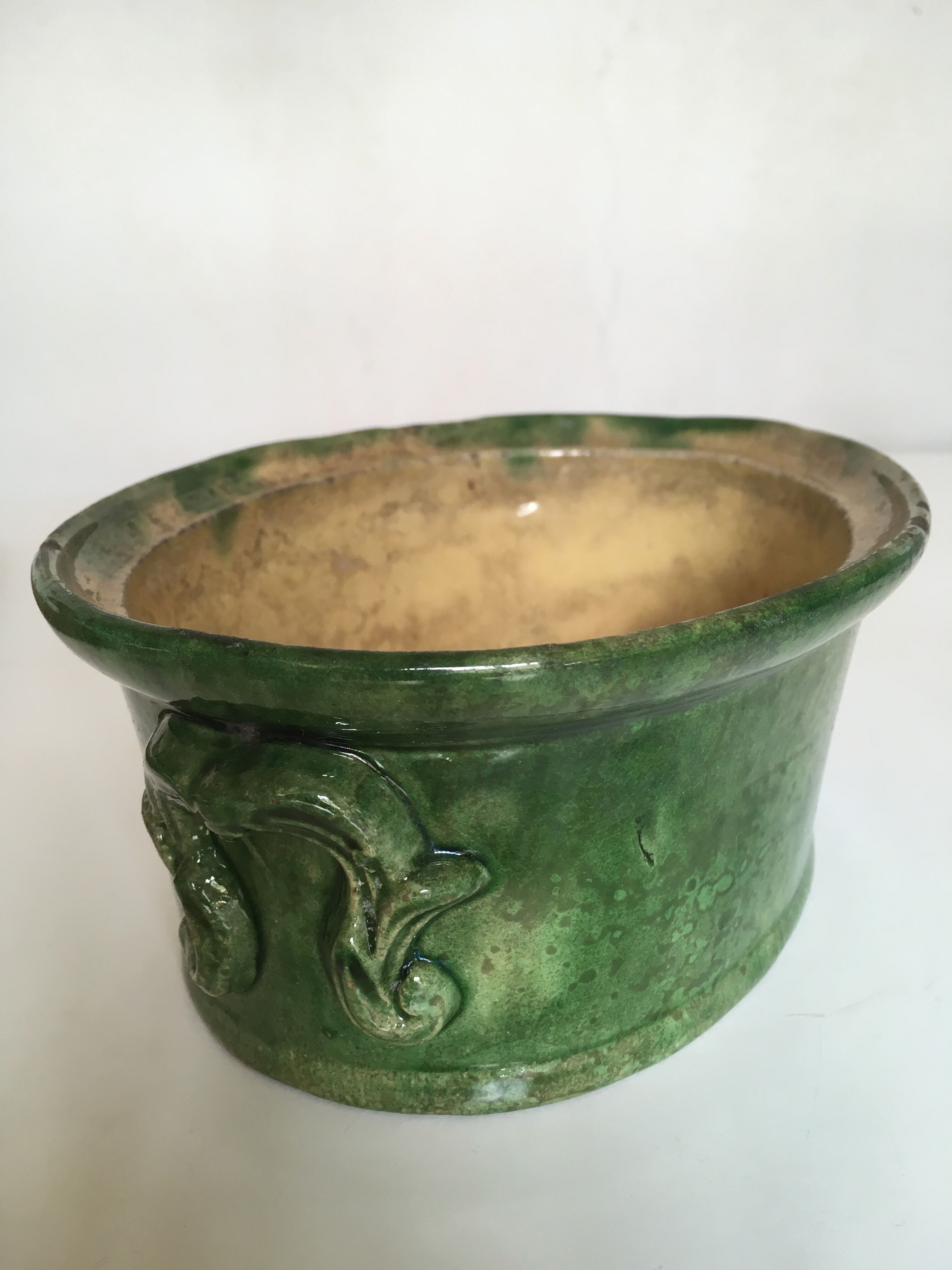 Ground soil dish 19th L'Herminé in Orchies