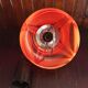 Vintage chandelier rises orange drop