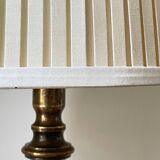 70s Steel and Brass LAMP