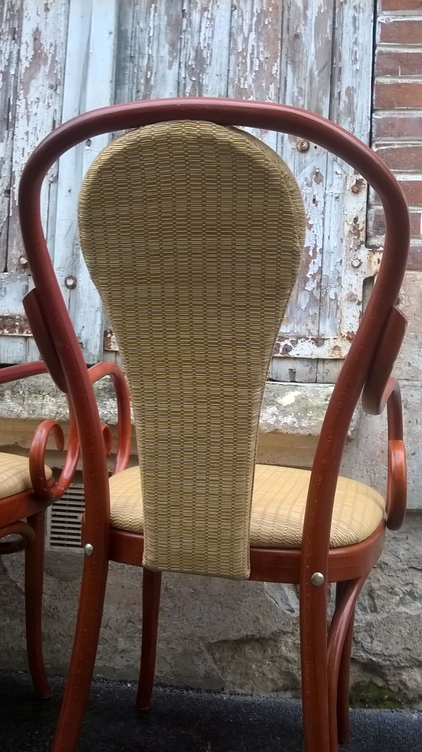 Sets of 4 fmg armchairs