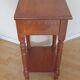 Cherry wood pedestal table