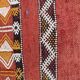 Tapis kilim berbere marocain tissé main 118x165 cm