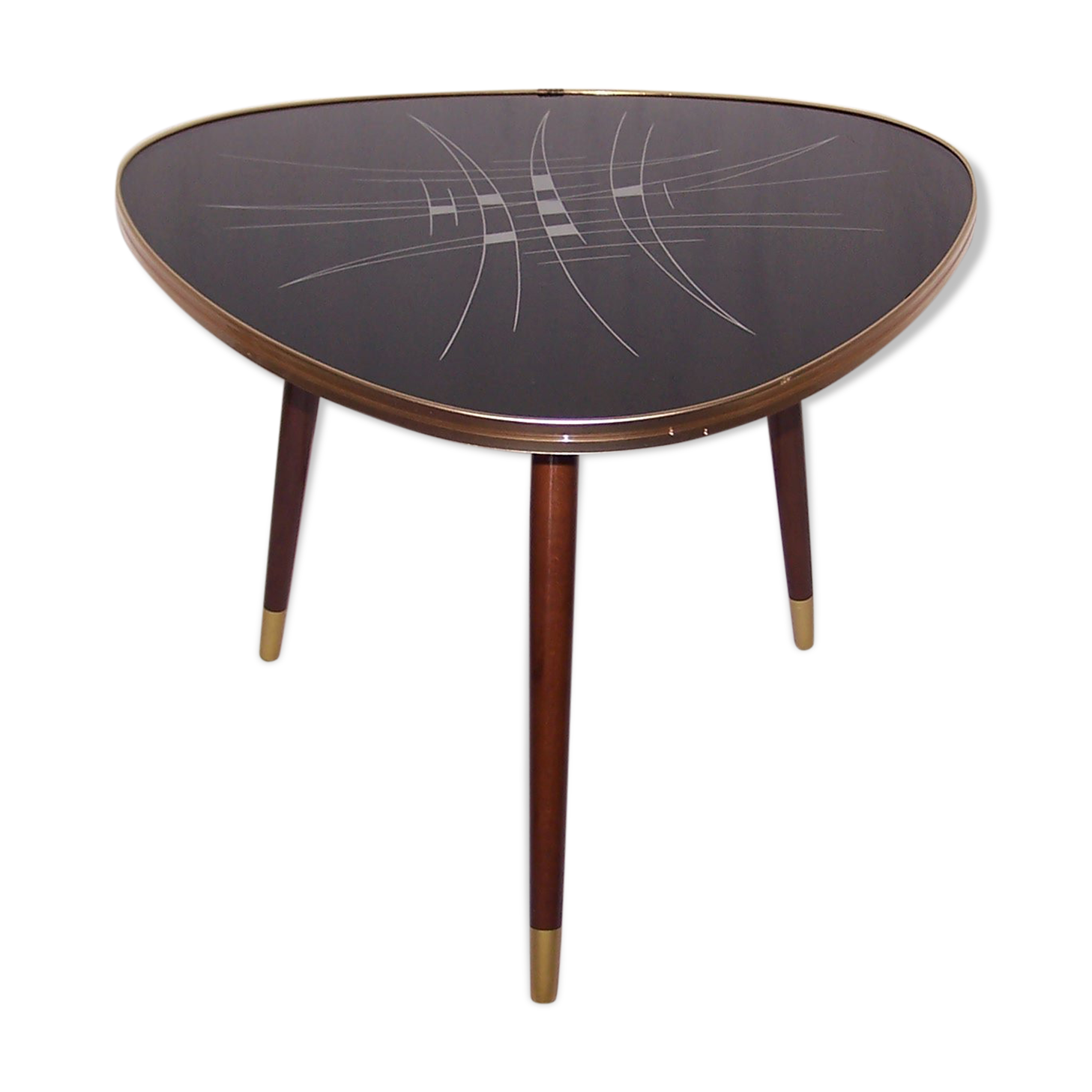 Cocktail tripod coffee table years 50