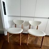 Set of 2 chairs 108 Finn Juhl