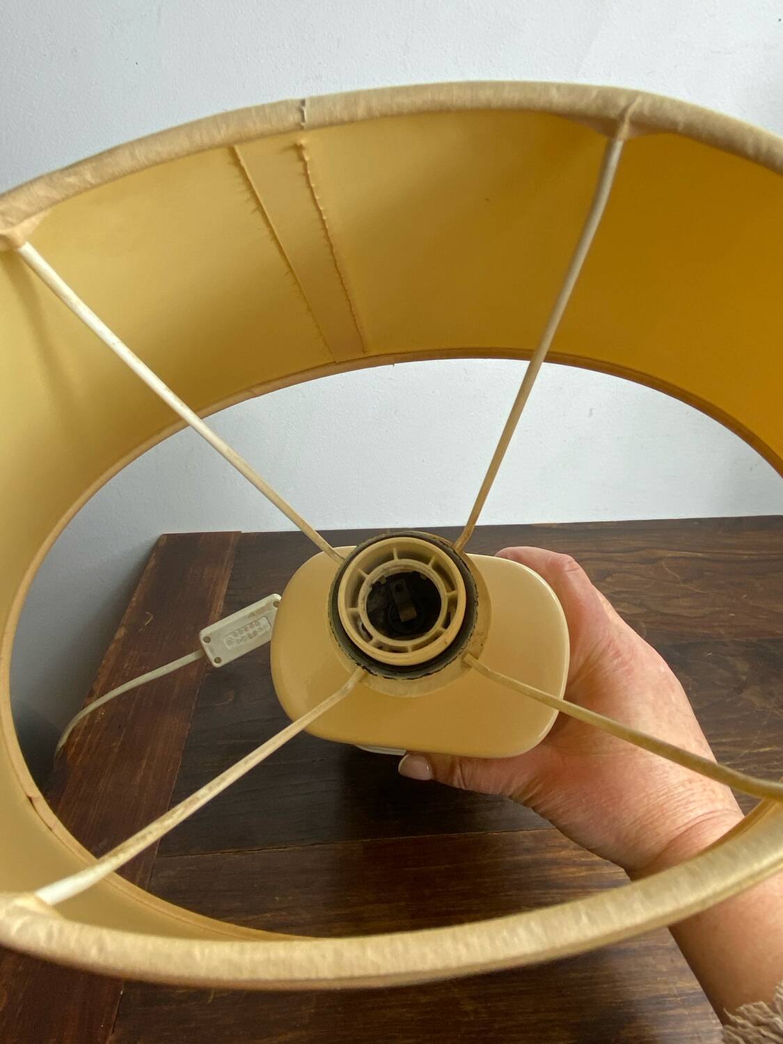 Paire de lampes, Robert de Schuytener années 70
