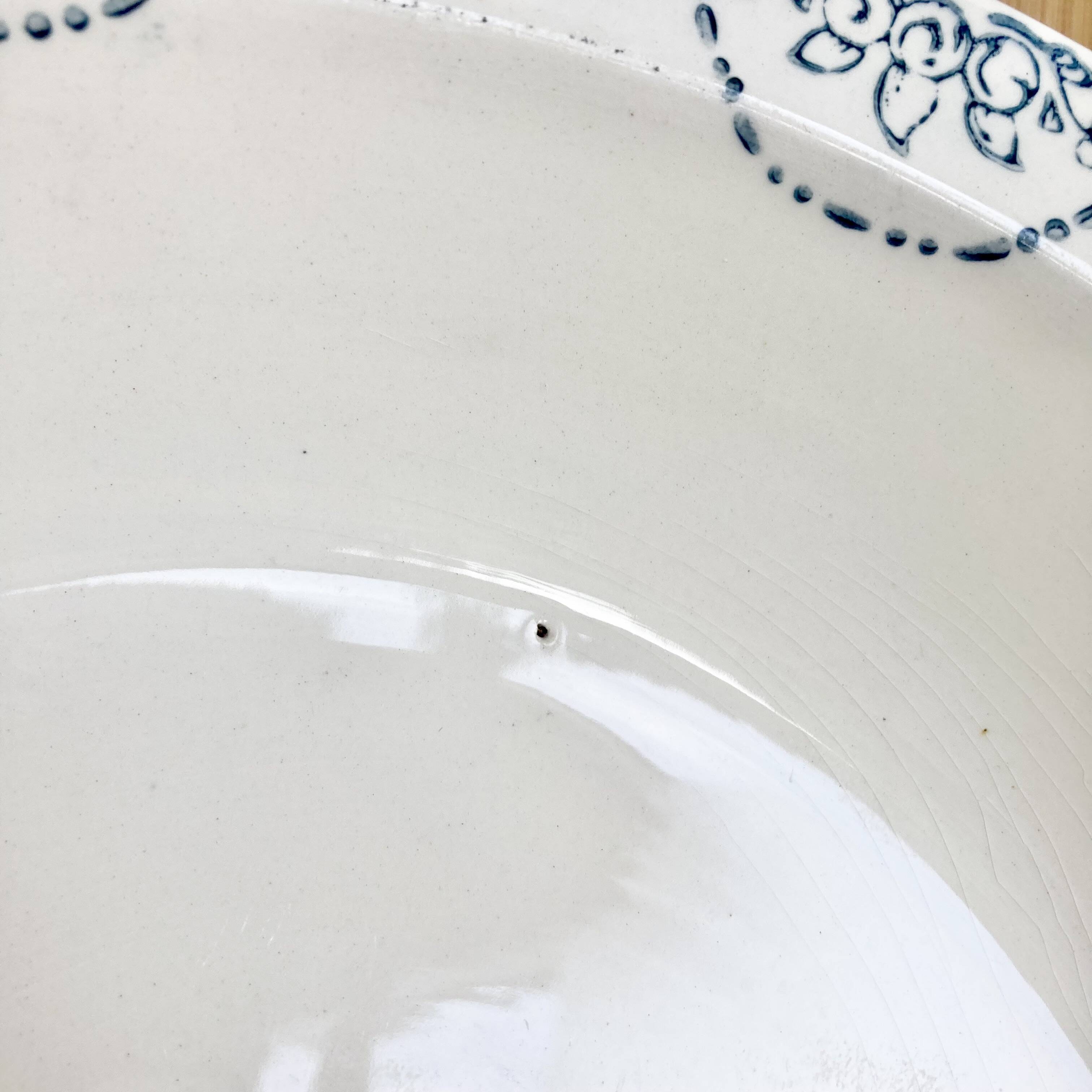 Deep dish Terre de fer Longwy