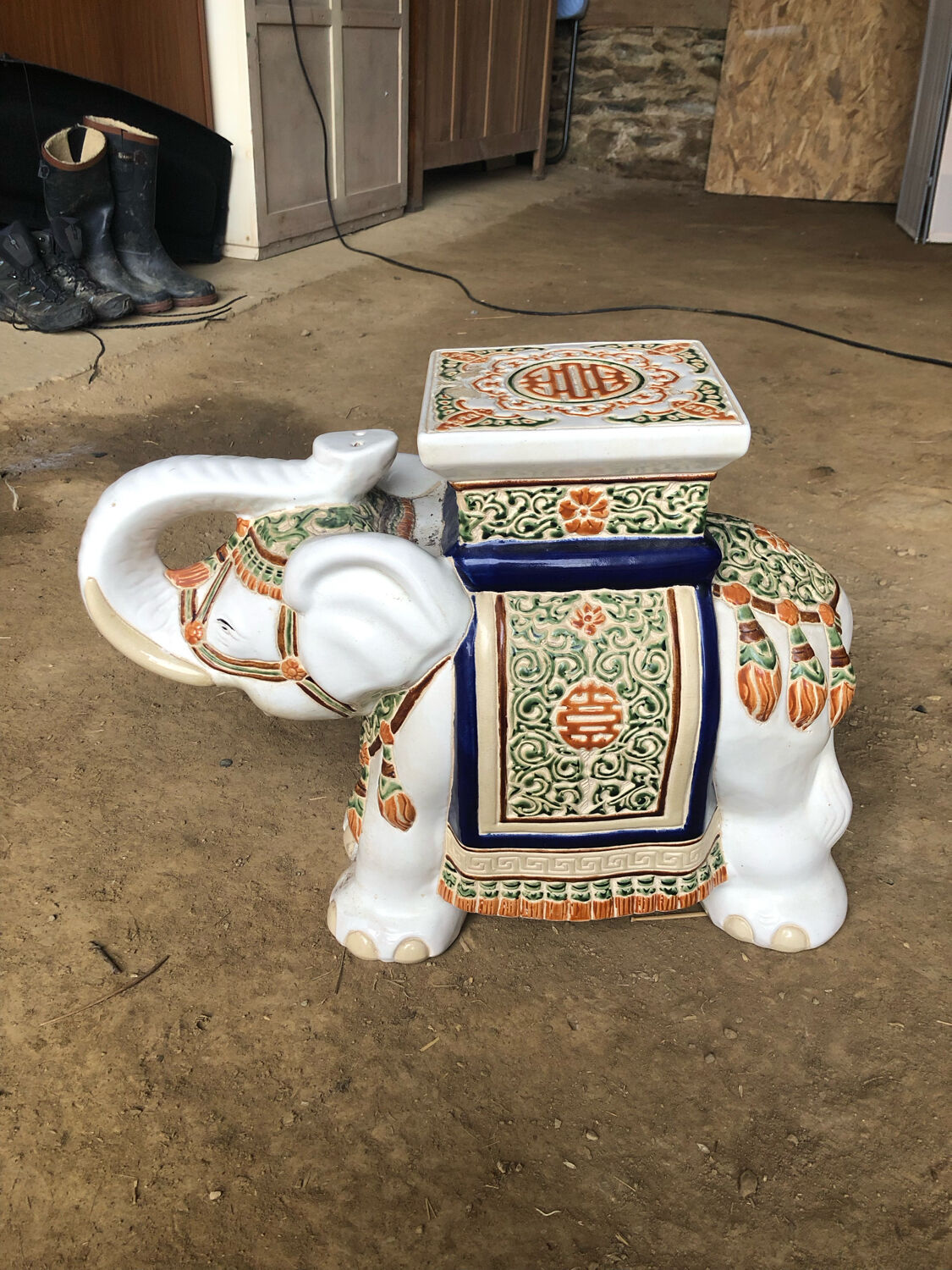 Ceramic elephant