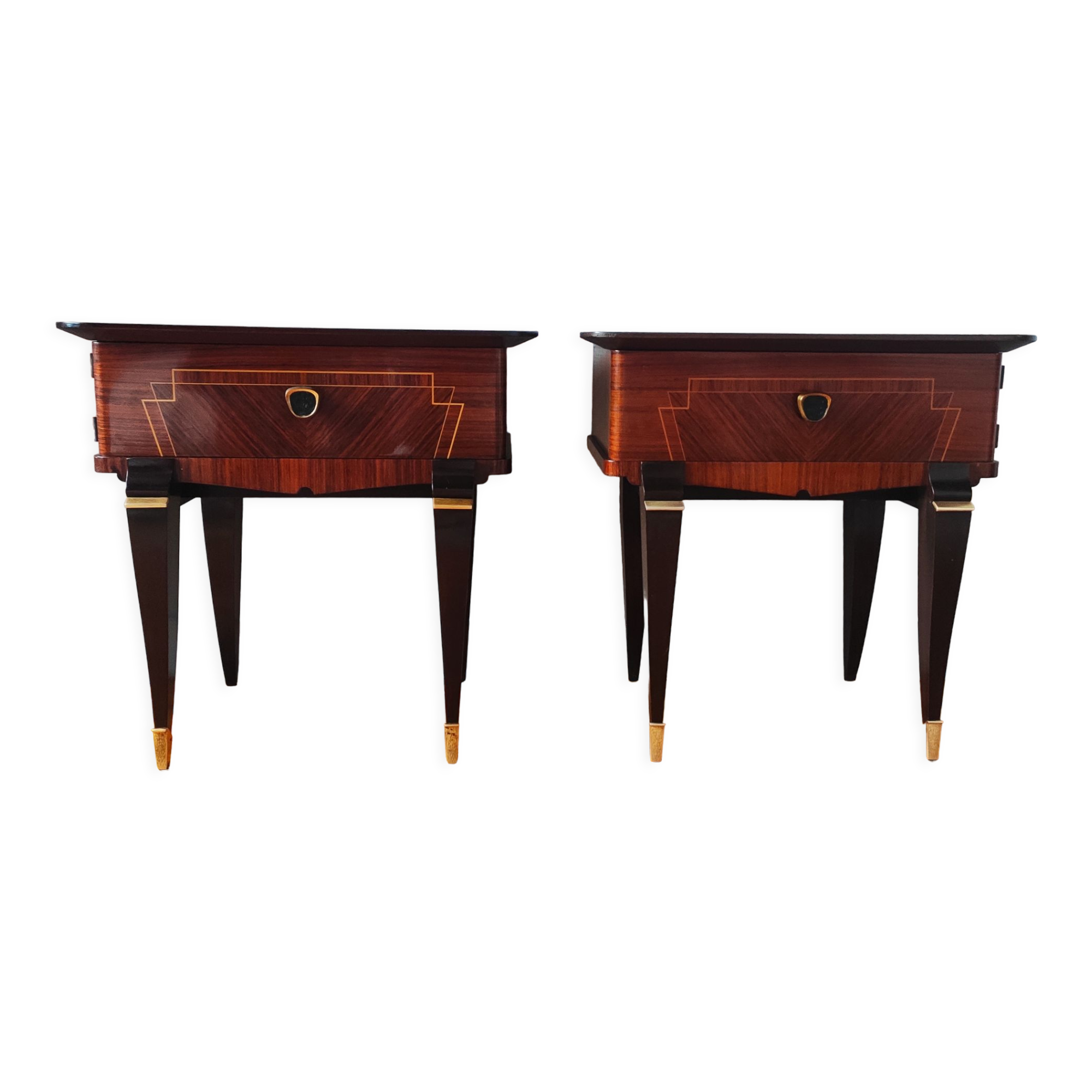 Pair of vintage bedside tables