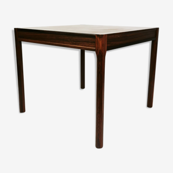Square rosewood coffee table, Denmark, 1960s
