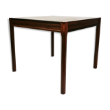 Table basse carrée en palissandre, Danemark, années 1960