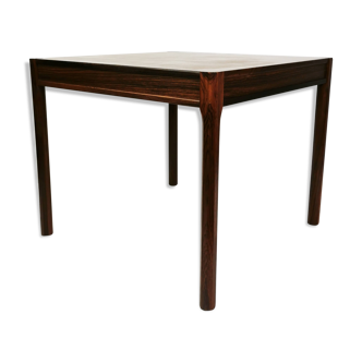 Square rosewood coffee table, Denmark, 1960s