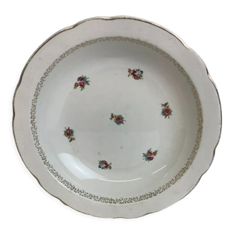 Plat creux vintage made in france Digoin Sarreguemines