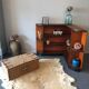 Vintage corner shelf