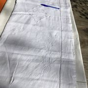 Drap 2 places monogramme MC
