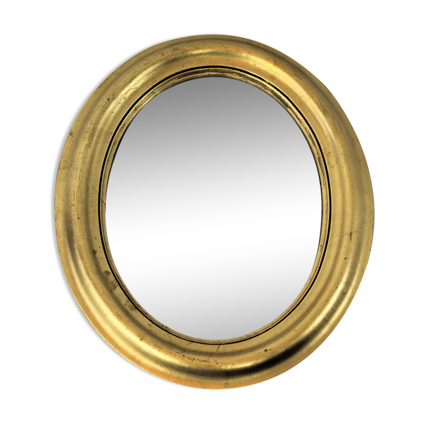 Golden mirror - 30x25cm