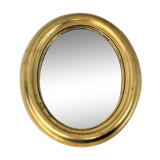 Golden mirror - 30x25cm