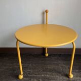 1980s Memphis Tjord Bjöklund Scandinavian Folding Side Coffee Table