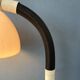 Lampadaire vintage blanc champignon Dijkstra Space Age
