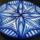 Decorative wall plate hand painted Spain