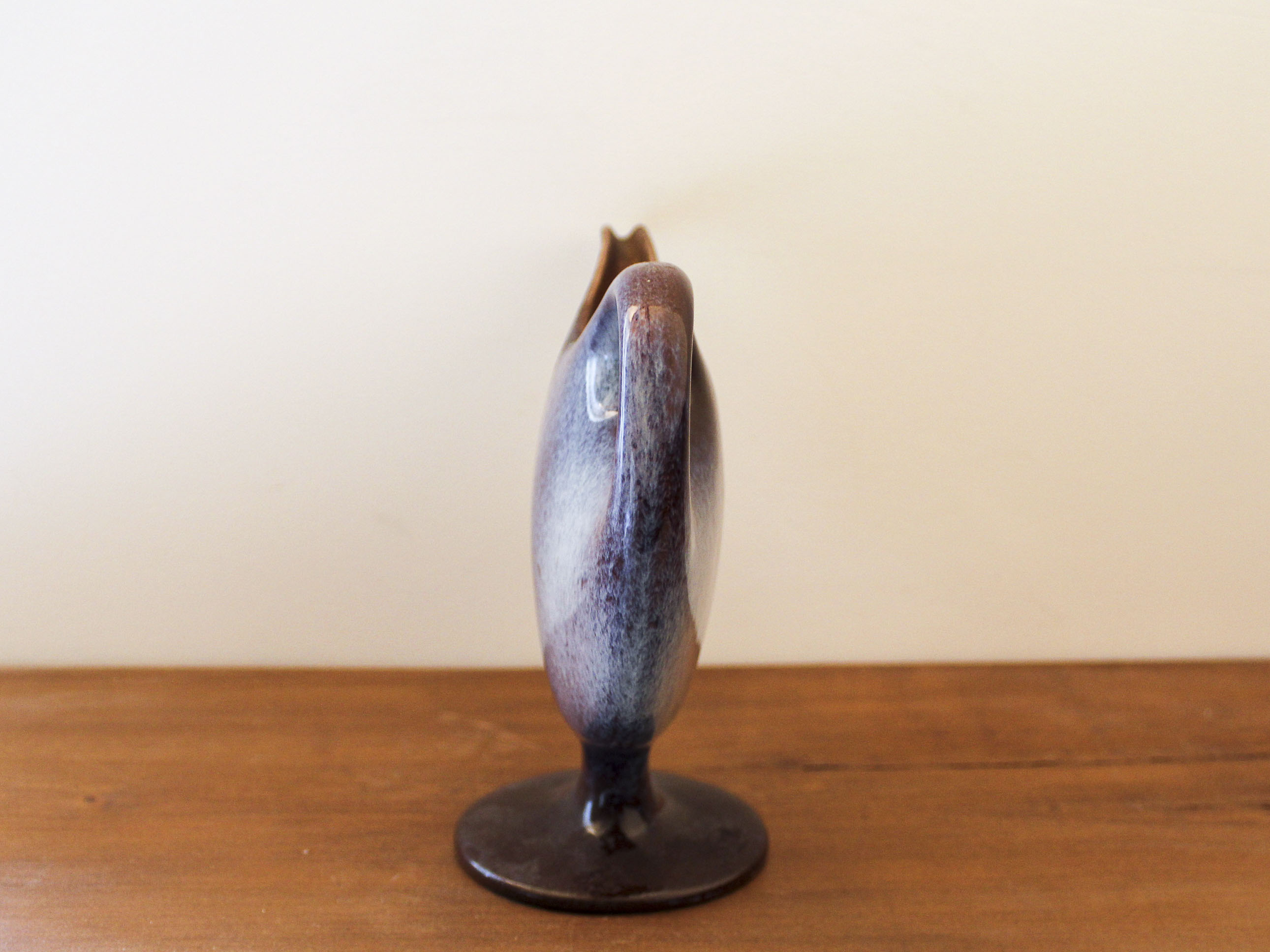 Fred and Andrée Stocker ceramic pouring vase 60s