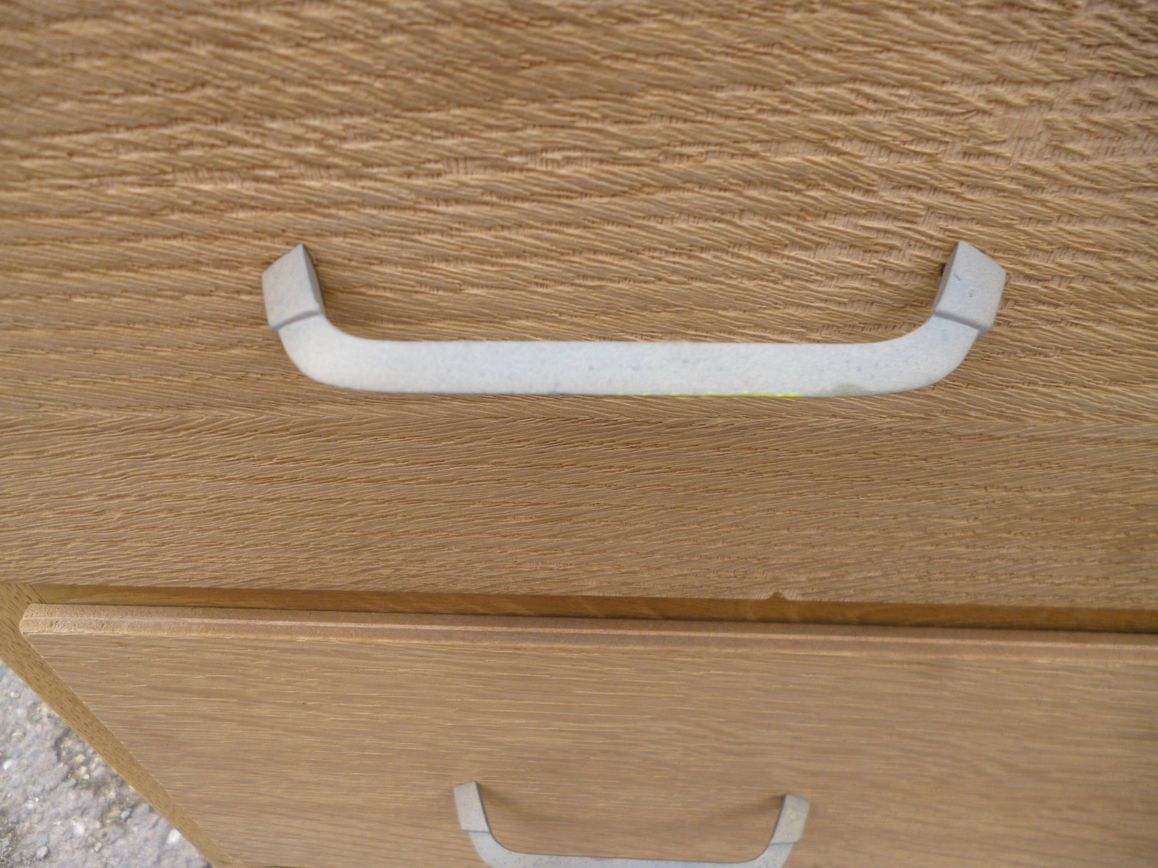 60 year oak chest of drawers