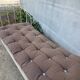 Wrought iron bed, bench