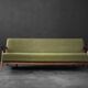 Vintage Danish 3-seater canapé from the mid-century, designed by Poul Jensen for Selig.