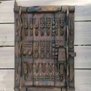 Grain loft door DOGON MALI sculpture African Art
