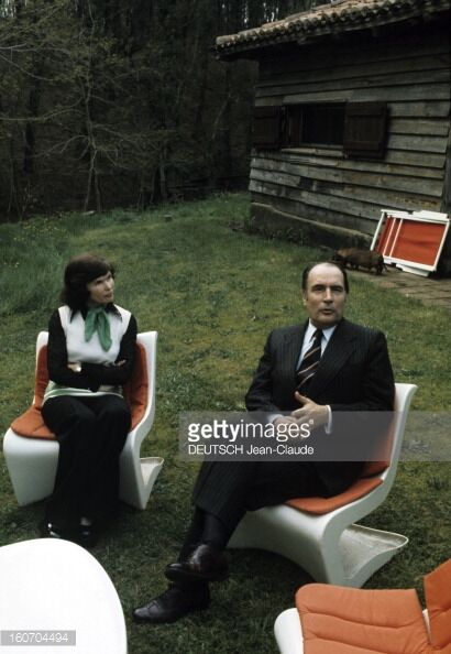 Two armchairs and a coffee table