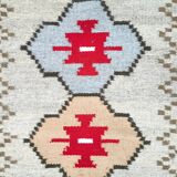 Double-sided handmade wool carpet