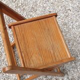 Wooden office chair, 70s