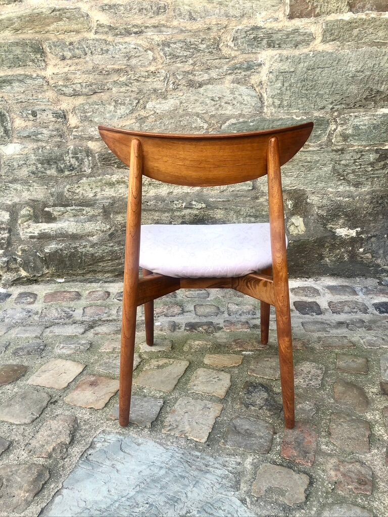 Set of six Harry Ostergaard chairs for Randers Mobelfabrick Denmark 1960