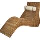 Karlskrona Rattan Wicker Chaise Lounge by Karl Malmvall for Ikea