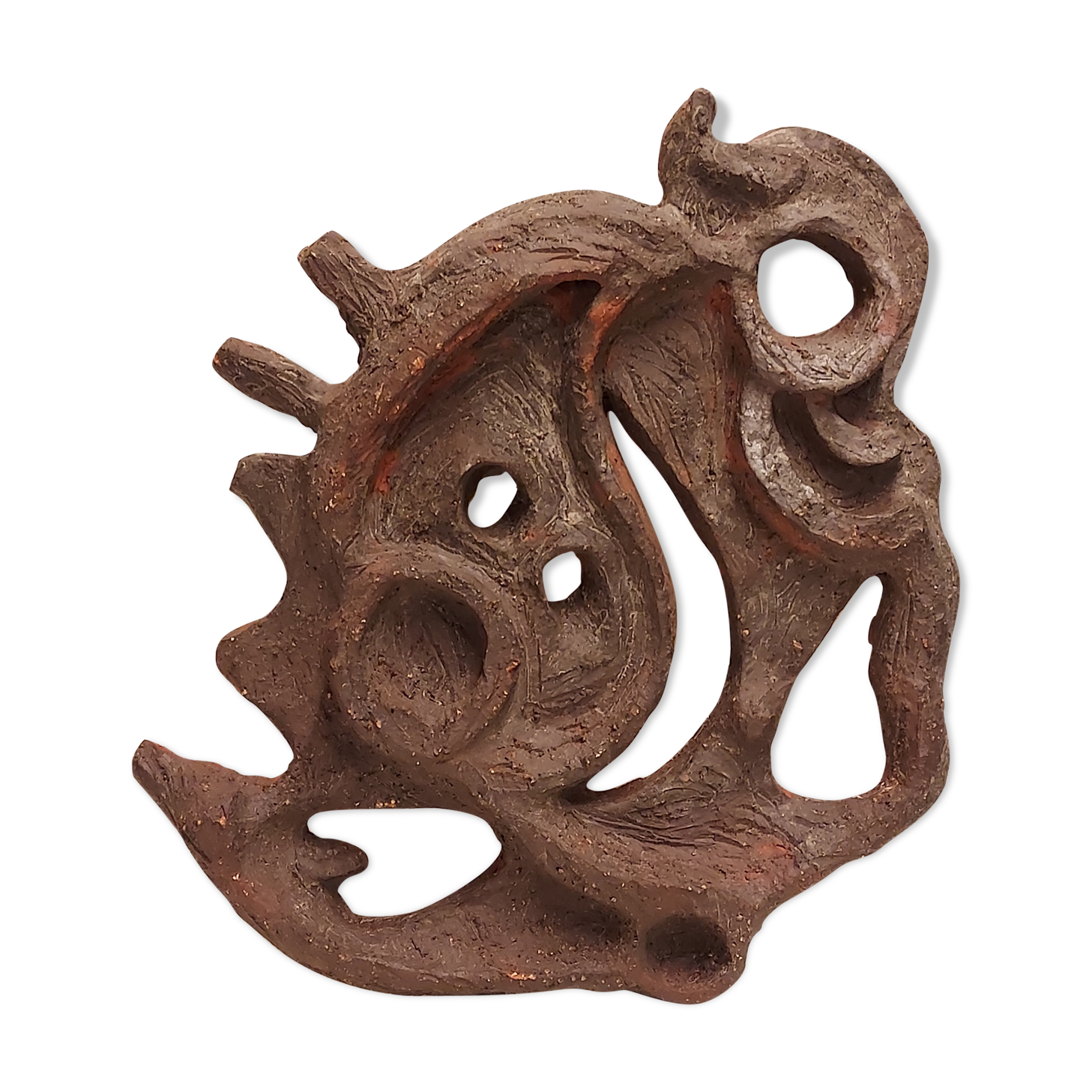 Ceramic wall piece by joop puntman