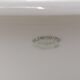 Aluminite Frugier gratin dish, porcelain with fire