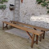 Pair of old benches