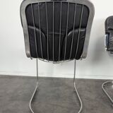 Série de 4 chaises de Willy Rizzo