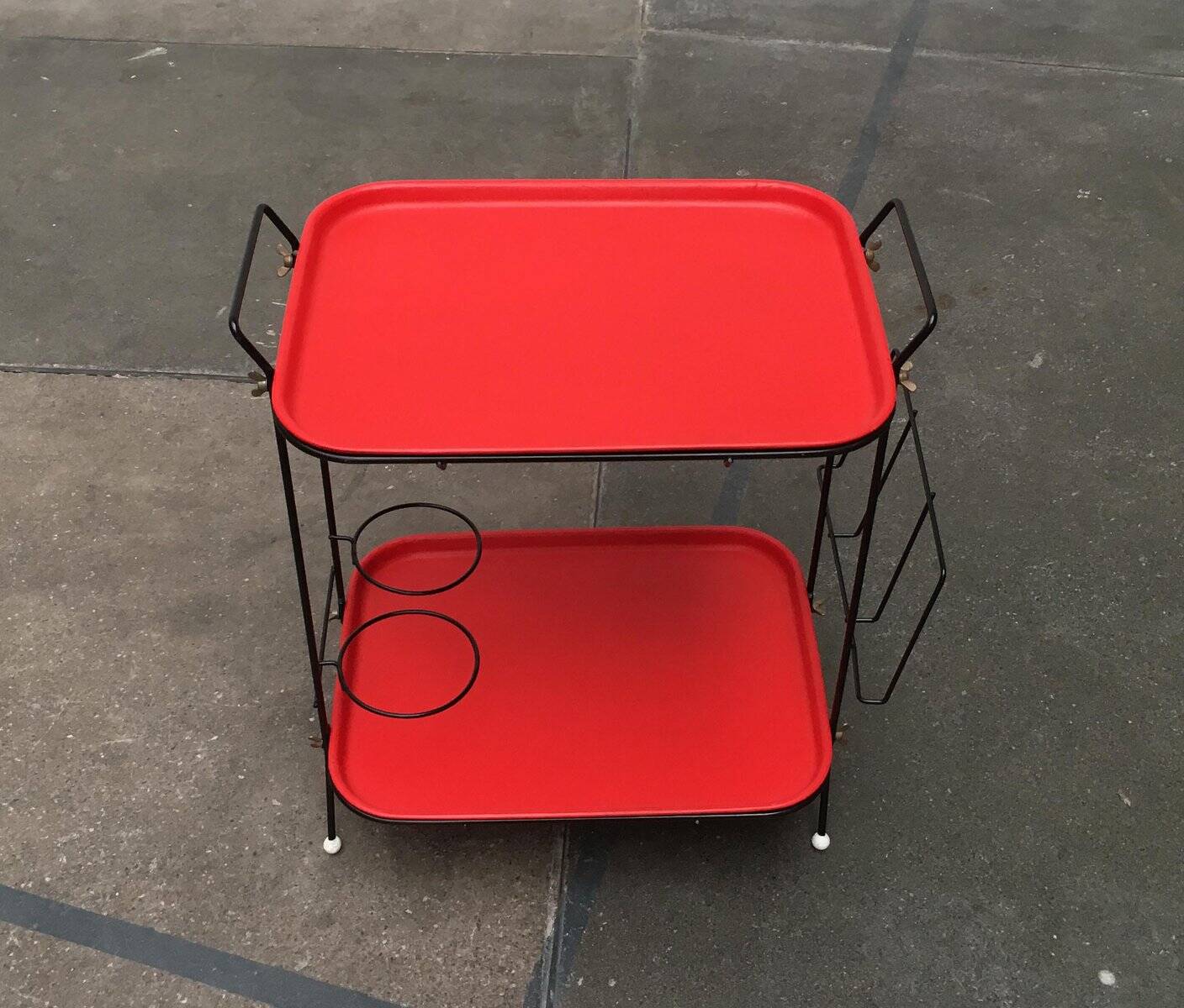 Mid-century German string style bar table