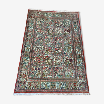 Iranian ghoum carpet - 210x138cm