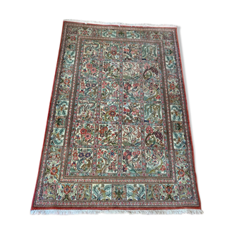 Iranian ghoum carpet - 210x138cm