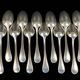 Christofle house model pearls 12 large table spoons