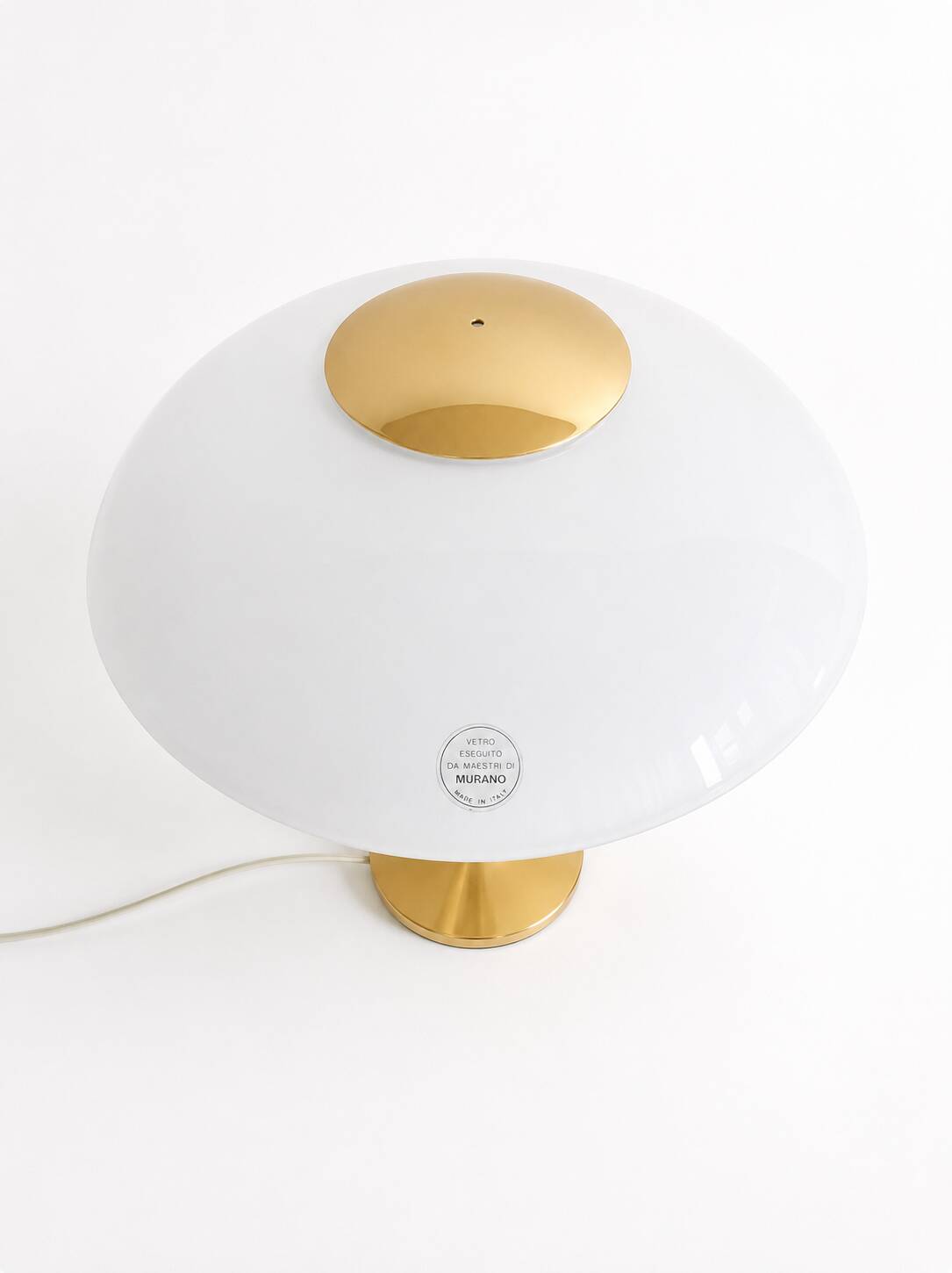 Postmodern Murano glass lamp "Transatlantico" - Cenedese style, 1980s