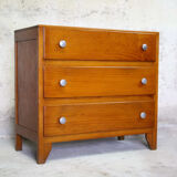 Chest of drawers three drawers 50s