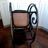 Rocking chair Thonet n°10 , 1908 original label