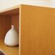 Danish ash shelving unit, adjustable shelves, 1970s