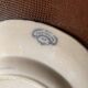 6 old English dessert plates, Wedgwood Bone, Australian model, early 20th century