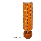 Lampadaire géant Flower Power en céramique orange