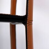 saddle leather chair cognac Cidue