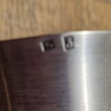 Solid silver egg cup with Lion hallmark.